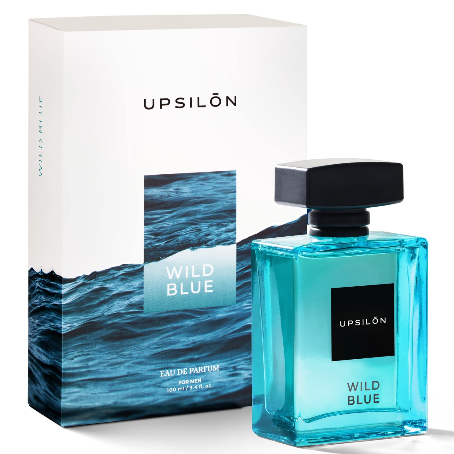 UPSILON Wild Blue Aqua Men'S Perfume | Long Lasting Eau De Liquid Perfumes For Men | Luxury Premium Perfume For Men | Fresh & Powerful Fragrance | Travel Friendly Edp Perfume For Men(100 Ml)-picture-22