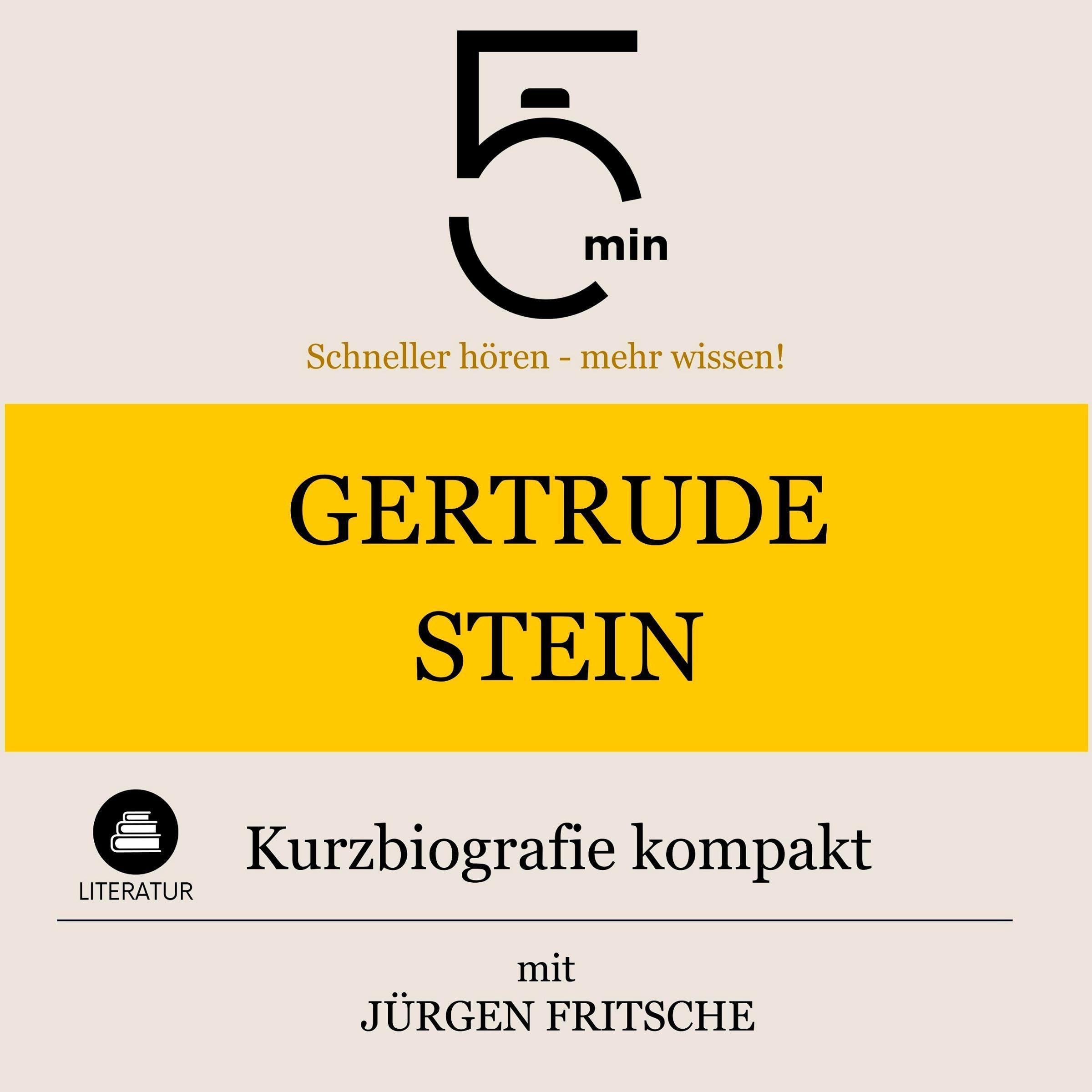Cover art for Gertrude Stein - Kurzbiografie kompakt