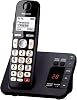 Panasonic KX - TGE820EB Digital Cordless Phone About 40 minutes Answering Machine with Nuisance Call Block and Dedicated Key, Amplified Sound Single