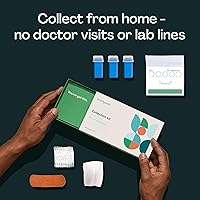 Vista 3 de Everlywell At-Home Testosterone Collection Kit for Men, Measures Total Testosterone Level for Accurate Results from CLIA-Certified Labs, Ages 18 Plus