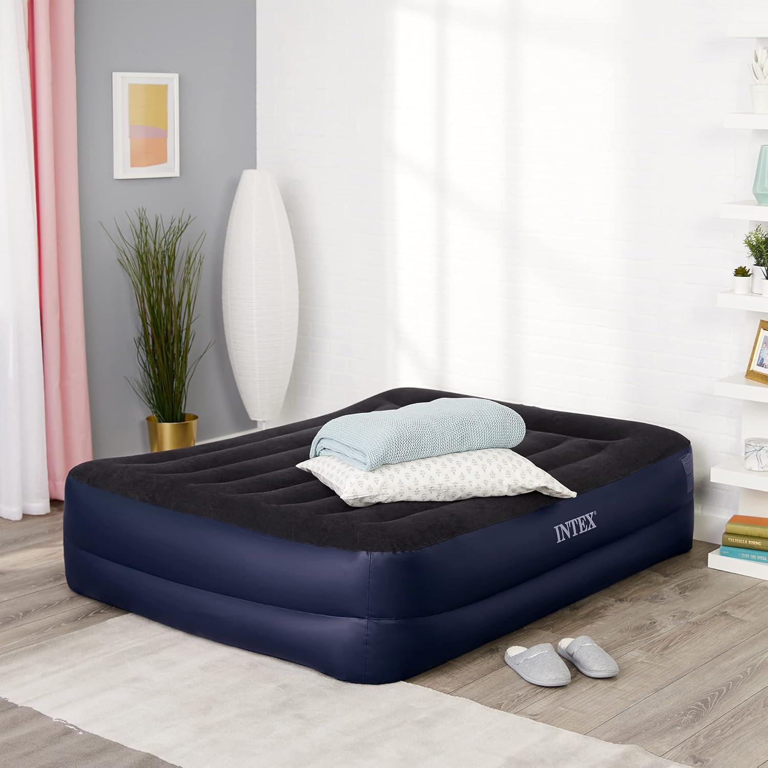 Intex Rest Raised Airbed with Internal Pump 2020 Jamaica Ubuy