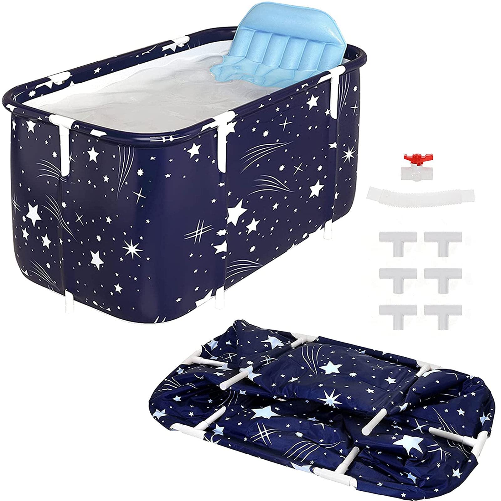 Buy Noninflatable Portable Bathtub,foldable Bathtub,freestanding Thick