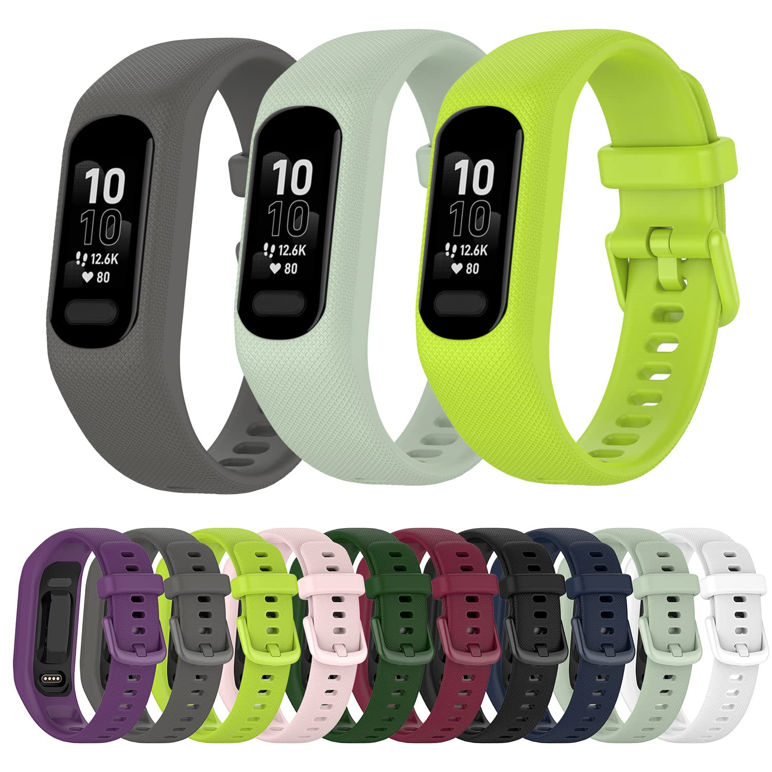 Amazon.co.jp: For Garmin Vivosmart 5 Band, Silicone, Breathable  