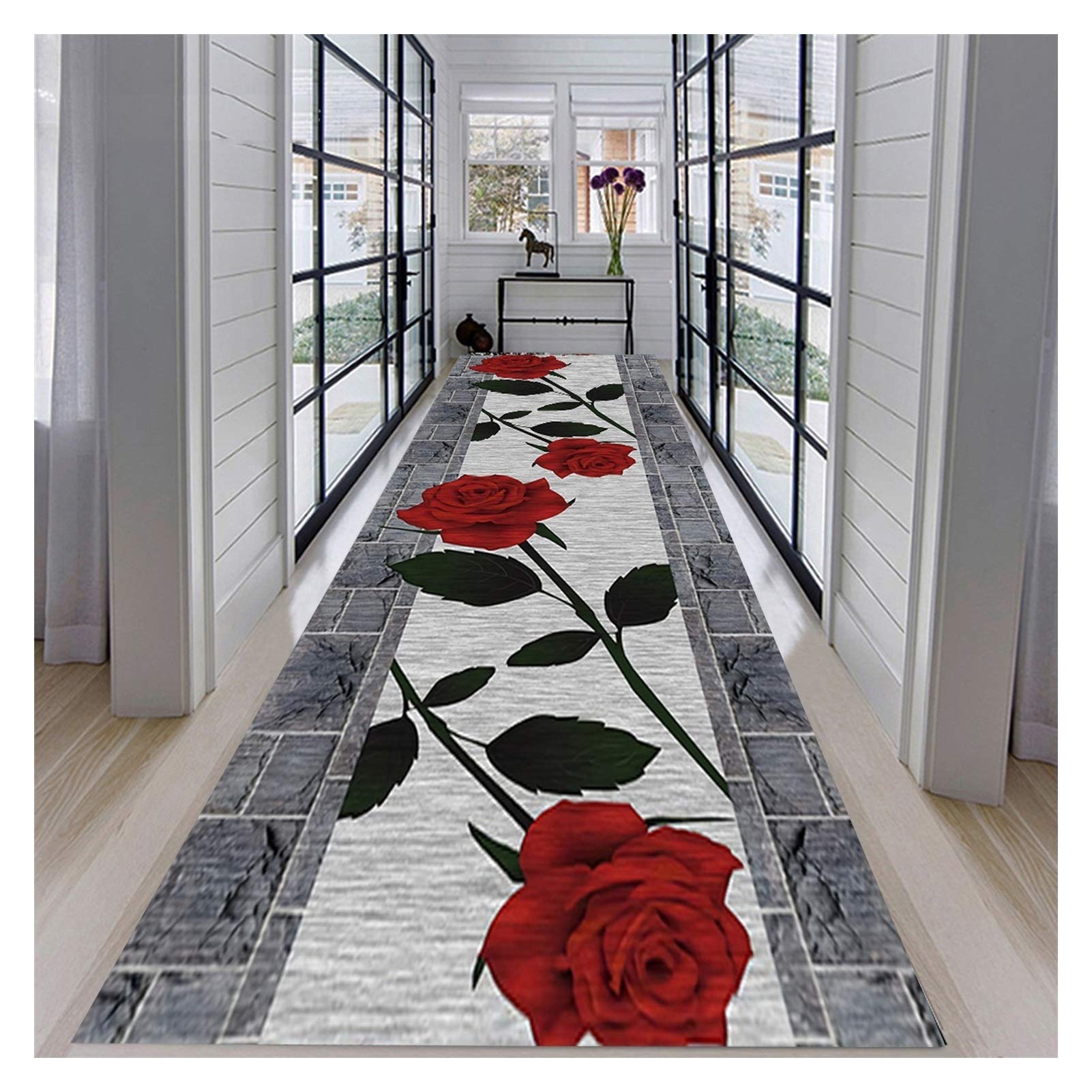 Tapis antidérapant de maison long format clivable pour entrée cuisine