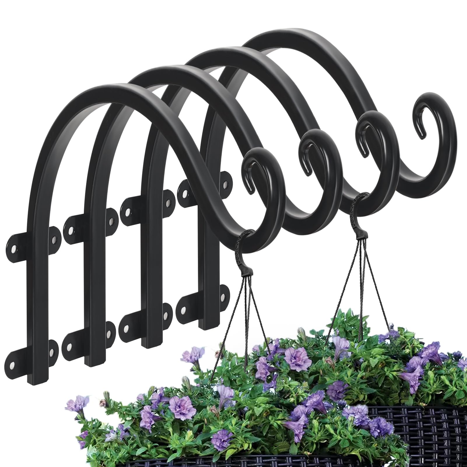 Acteomsly 4-Pack Plant Hanger