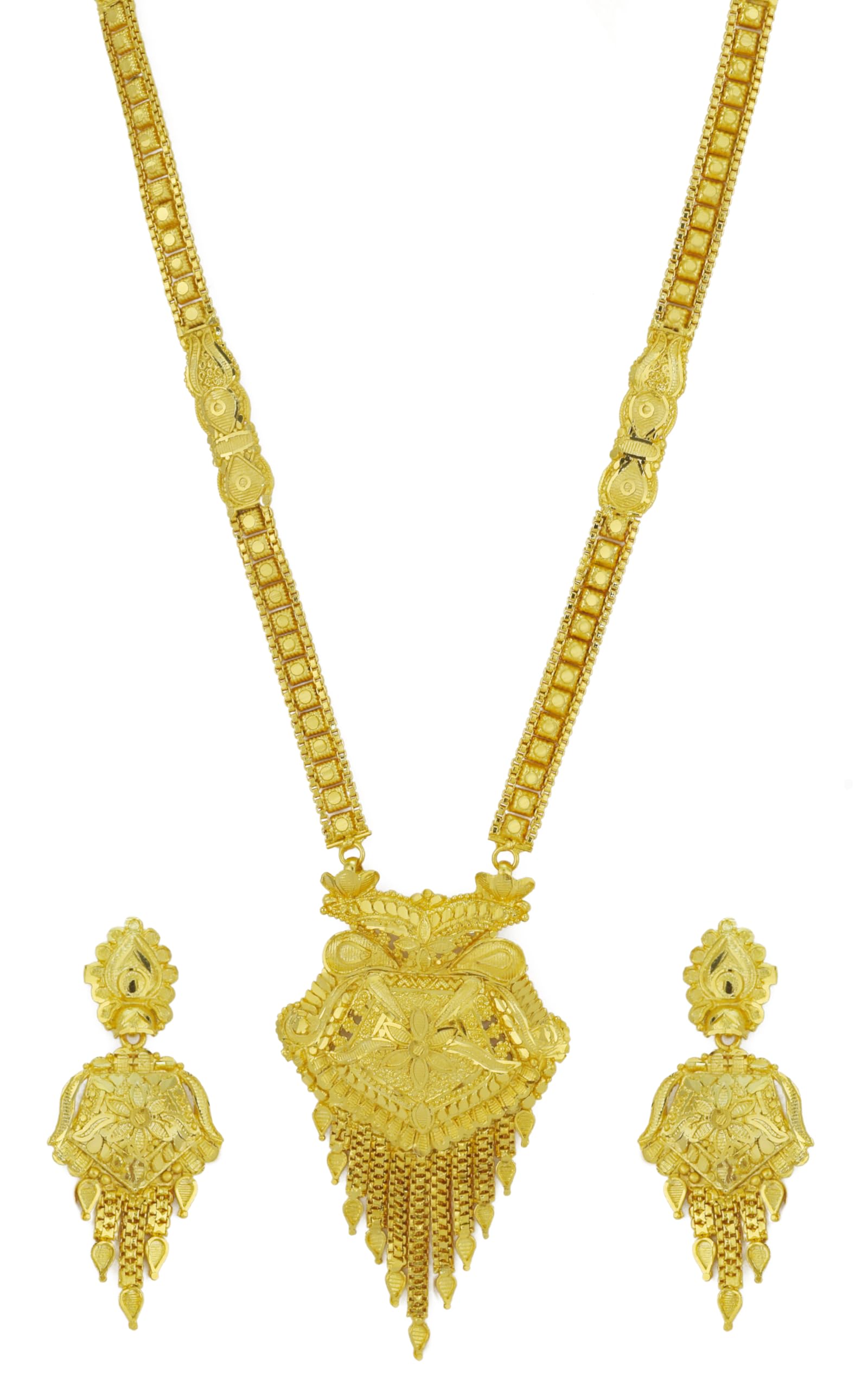 Jecy JEWELS One Gram Gold Haram Necklace Set Micro Plated 2382 For Women (B0CR7P5JZ7) Amazon Price History, Amazon Price Tracker