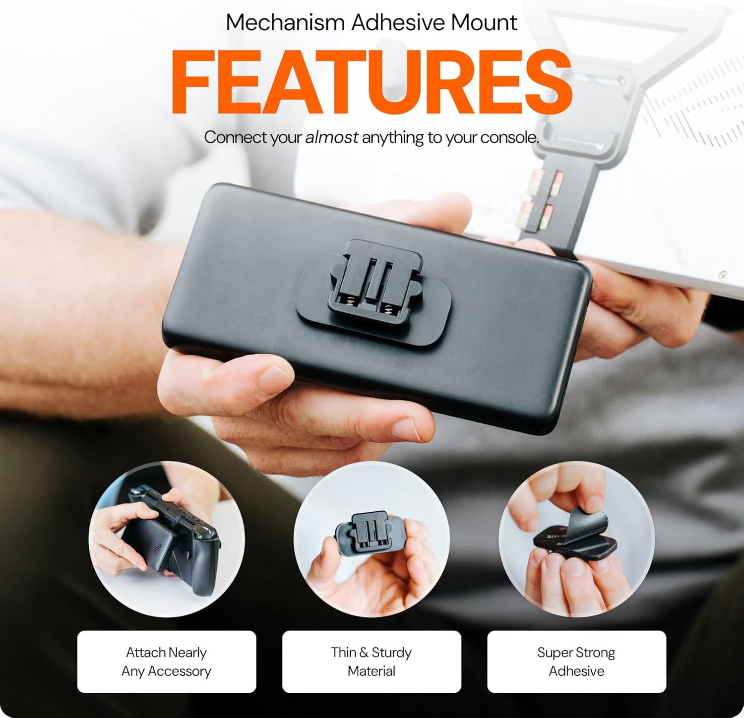 Mechanism Adhesive Mount | Build Your Bundle Accessories - Image 2