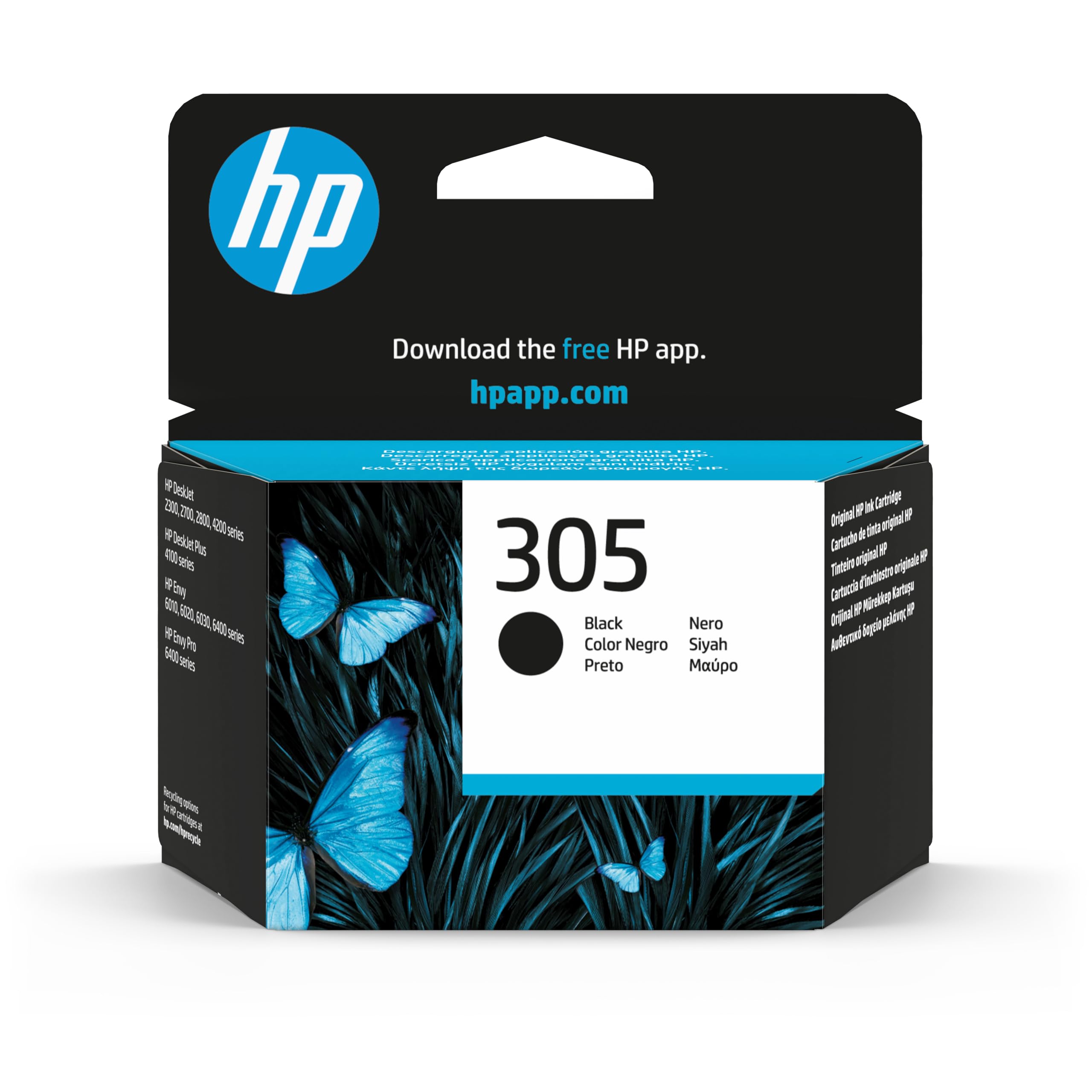HP 305 Original Druckerpatrone Schwarz (3YM61AE)