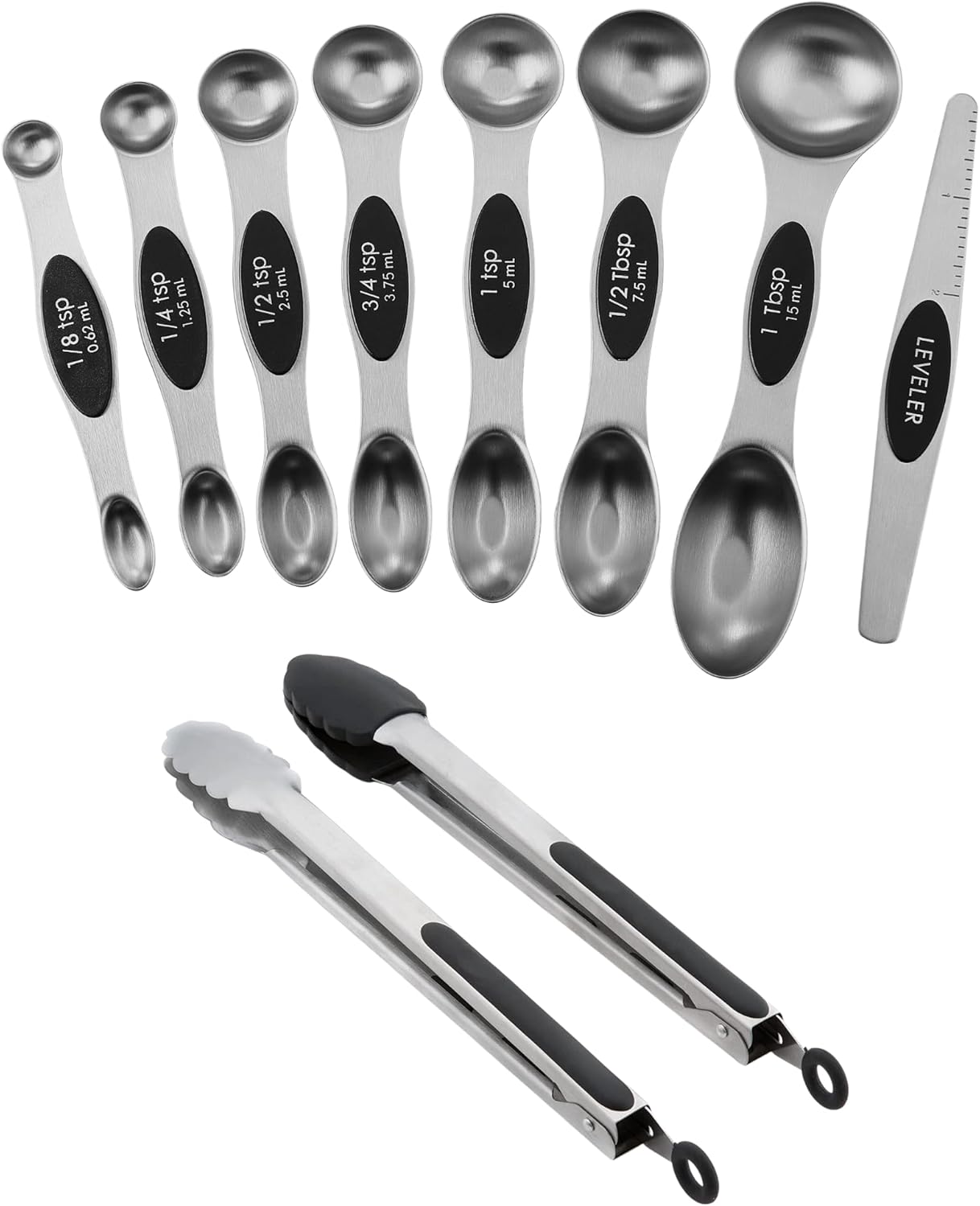 Spring Chef Stainless Steel Measuring Spoons, Set