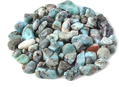 Miniatura 8 de Justinstones Chips pulidos de amatista natural triturados adornos curativos de cristal de piedra rodada, 3.53 oz