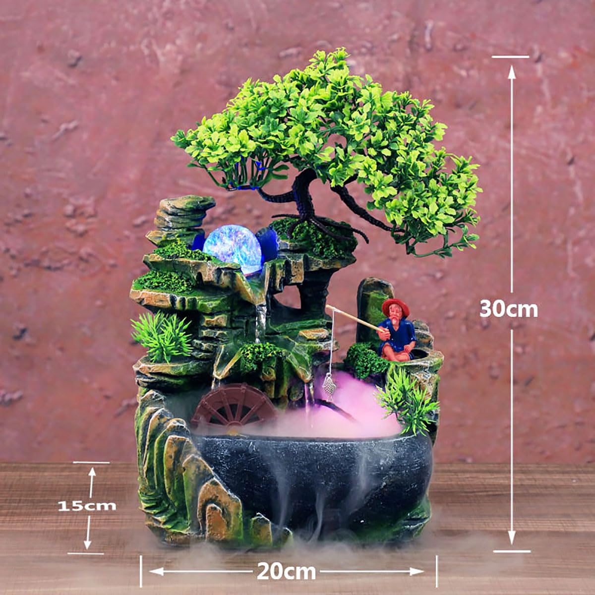 【格安❗️匿名発送‼️8点セット/デスクトップ噴水】豪華 和 風流 インテリア 置物 格安❗️匿名発送‼️8点セット/デスクトップ噴水】豪華 和 風流