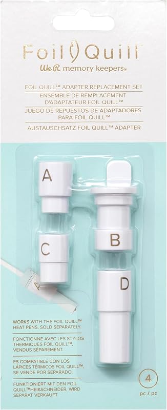 We R Foil Quill Adapter Kit-4/Pkg