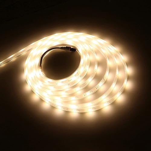 Miniatura 13 de Sylvania Smart - Tira de luz LED flexible de malla Bluetooth de 16.4 pies para exteriores, kit de inicio para Alexa / Google / Apple HomeKit, RGBTW