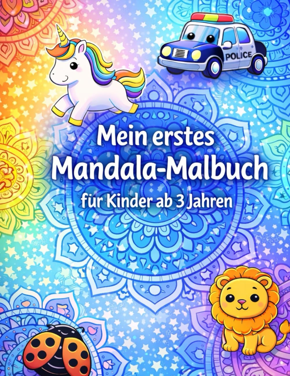 Mein erstes Mandala-Malbuch: für Kinder ab 3 Jahren