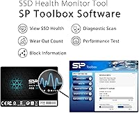 Vista 8 de Silicon Power 256GB SSD 3D NAND A55 SLC Cache Performance Boost SATA III de 2.5 pulgadas unidad de estado sólido interno SU256GBSS3A55S25AH