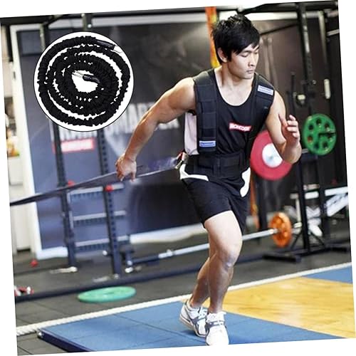 Miniatura 7 de INOOMP 1 juego de bandas de ejercicio de cuerda de resistencia con asas atléticas camisetas sin mangas para tirar de la cuerda de entrenamiento de