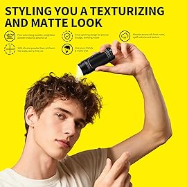 Gowwim Texture Powder, Instant Oil Control & Matte Finish Hair Texture Styling Volume Powder Long-Lasting Volume for Men & Women Volumizing Non-greasy