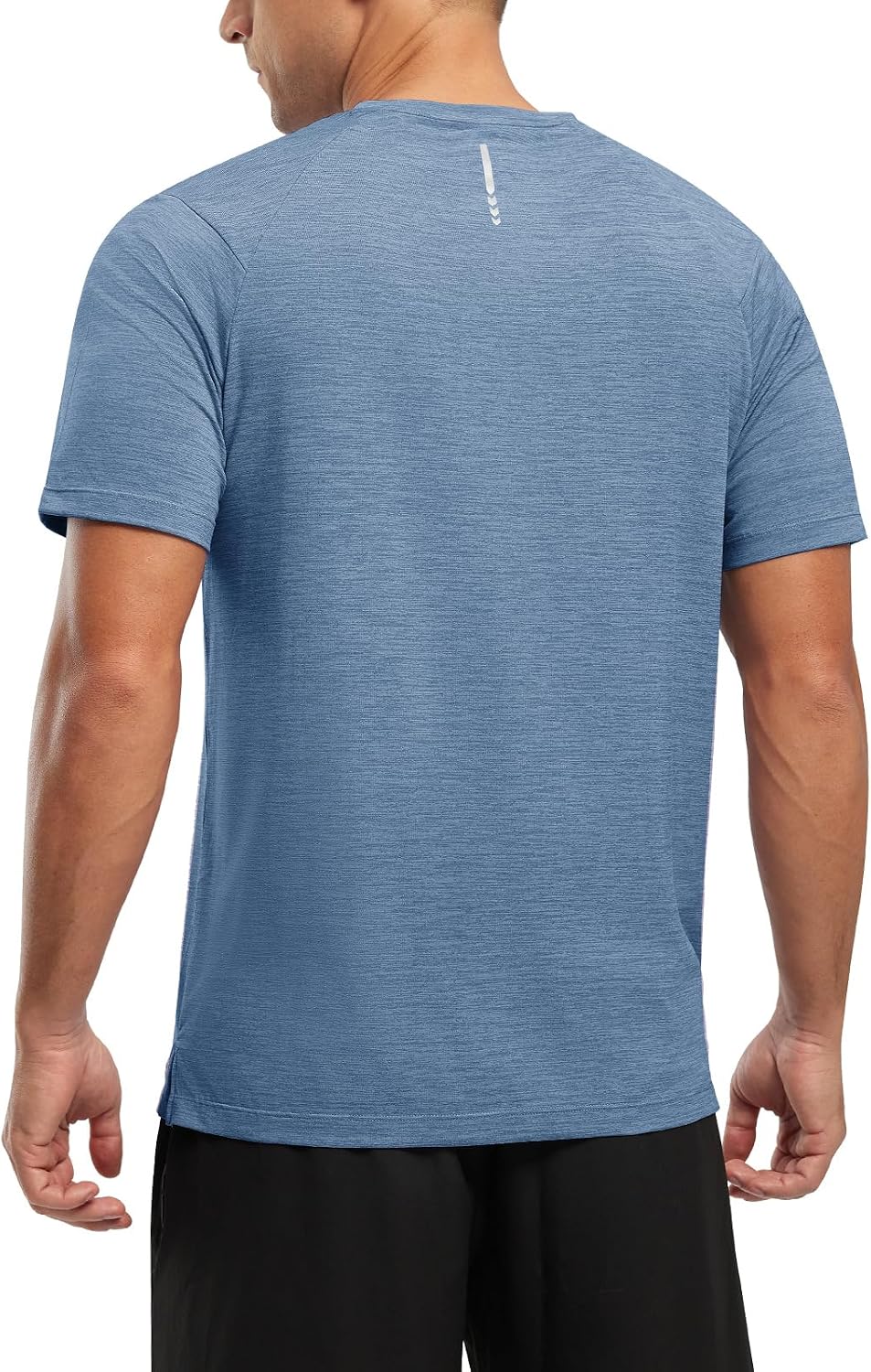 Rdruko Men's Dry Fit Workout Shirts Moisture Wicking Short Sleeve Athletic Running Gym Active T Shirts