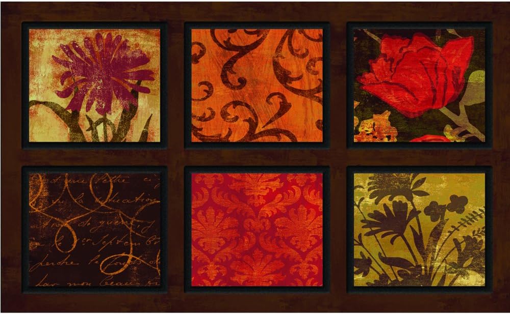 Apache Mills Masterpiece Decorative Tiles Doormat – 22" x 36" – Heavy-Duty, Slip-Resistant, Weather-Resistant, Eco-Friendly Entrance Mat for Indoor/Outdoor Use