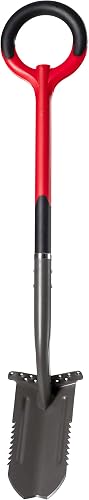 Root Slayer 23711 42-Inch Carbon Steel Trenching Spade, Red