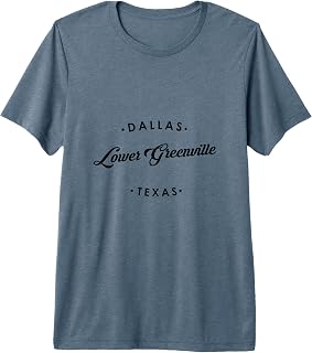 Lower Greenville Dallas Texas for Women and Men Premium Tri-Blend T-Shirt