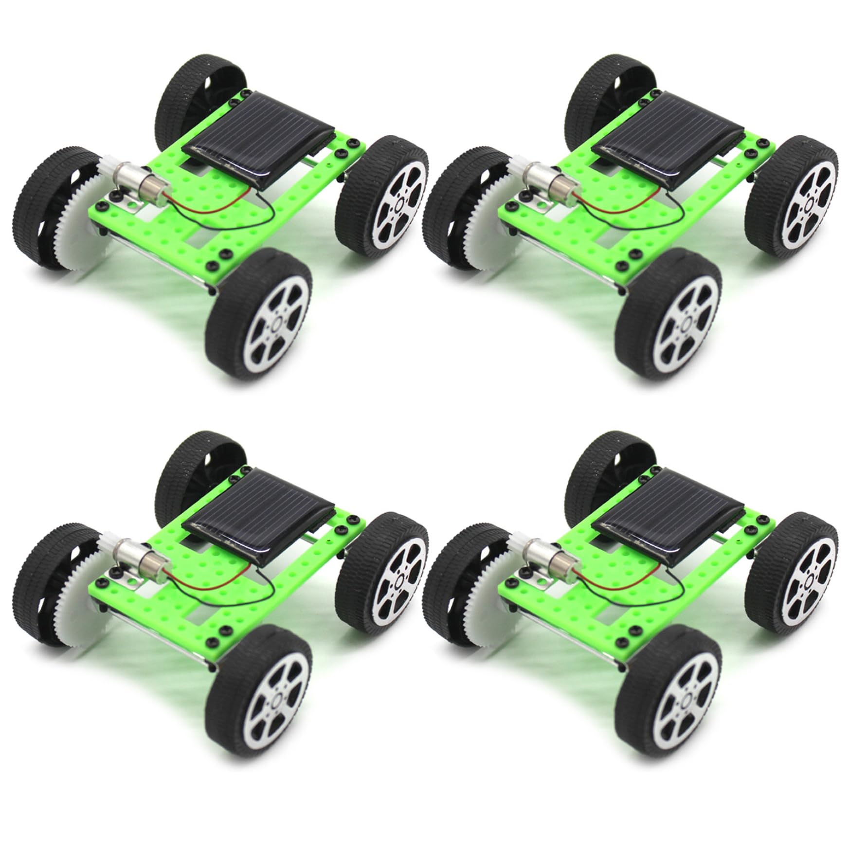 Kit de coche solar infantil con mini paneles solares para educación STEM 7