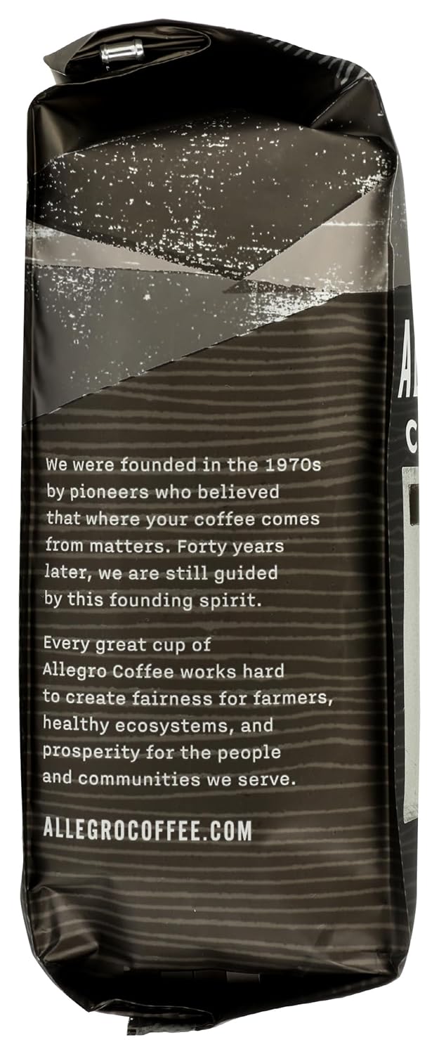 Allegro Coffee Organic French Roast Whole Bean Coffee, 12 oz