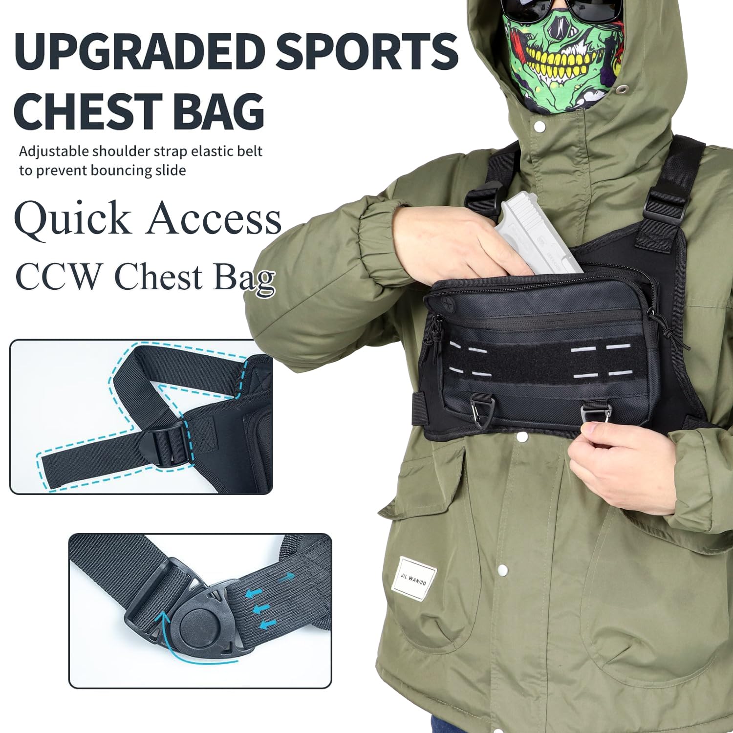 Boyt Harness unisex adult Shooting Vest HU127 STD HNT SHRT TN GRN L , Tan/Green, Large US