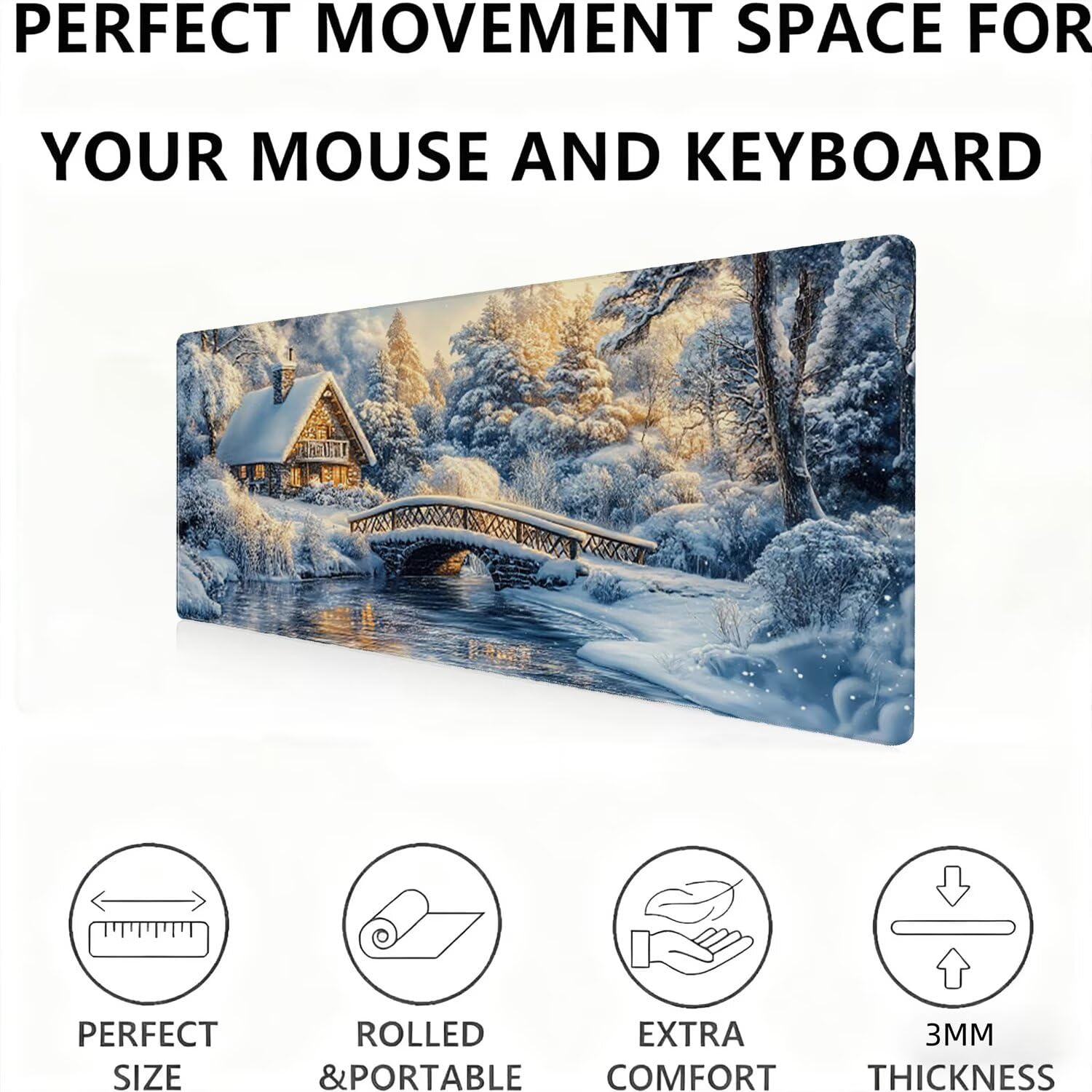 Podkładka pod mysz, podkładka pod mysz XXL 1200 x 600 podkładka pod mysz dla graczy, wodoodporna gumowa podstawa, duża podkładka pod mysz do gier na biurko zszyte krawędzie wodoodporna antypoślizgowa