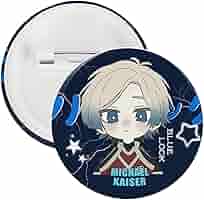 Amazon.co.jp: ブルーロック ミヒャエル・カイザー 缶バッジ