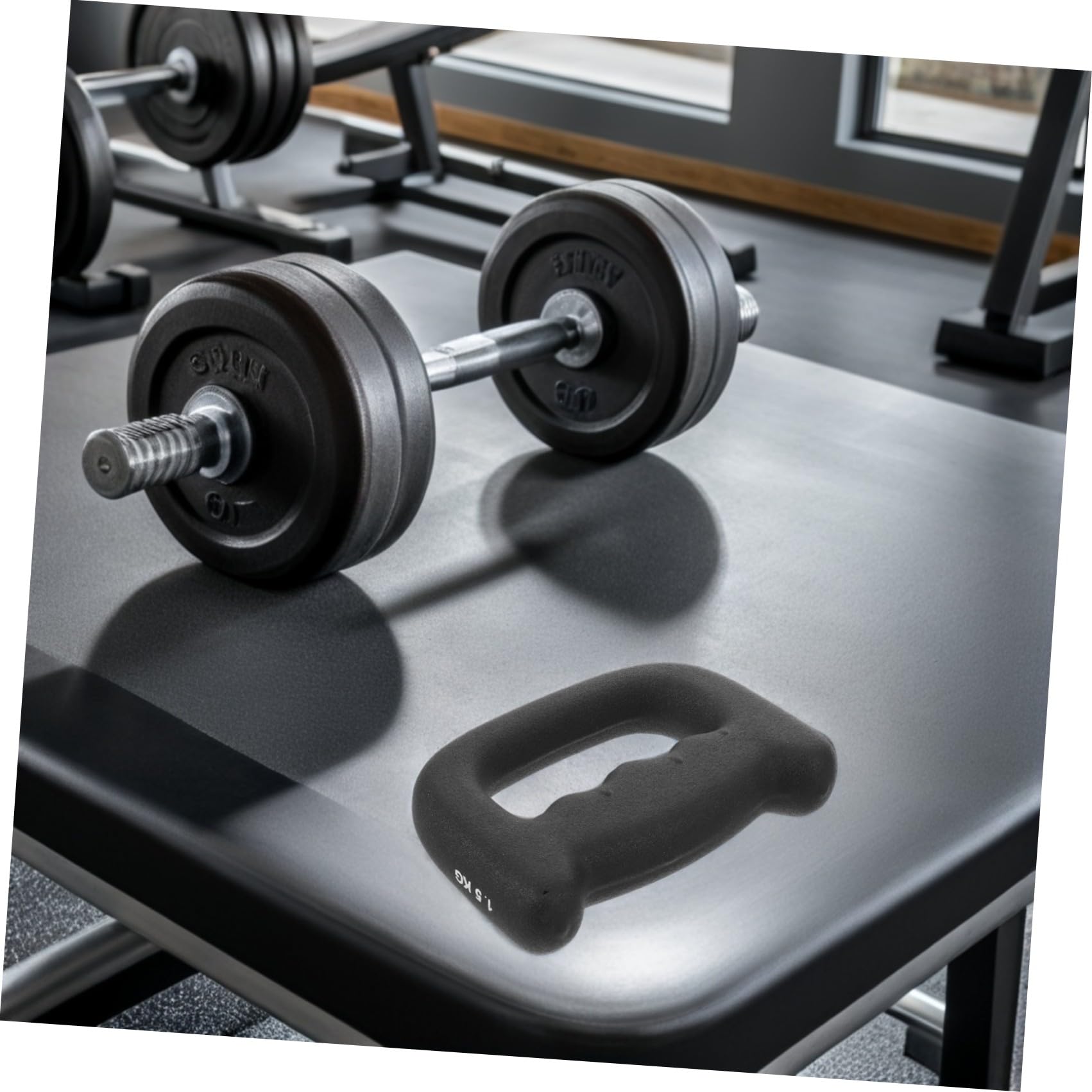 Healvian Manubri Resistenti Forma di Mano con Impugnatura Ergonomici e Comodi e Tonificazione Muscolare per Allenamento Fitness per Esercizi di Forza