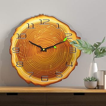 Silent Wall Clock, 16-inch Living Room Bedroom Office Dining Room Tv Cabinet Decorated With Minimalist Quartz Clock, Battery-powered, 40x40cm