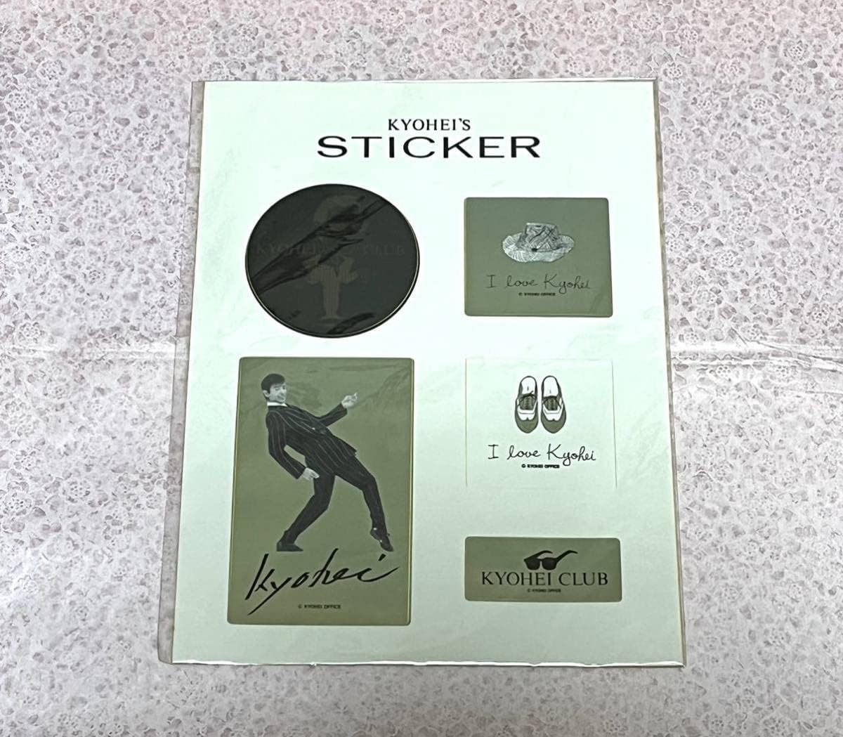 Kyohei Shibata Dangerous Detective Sticker, about 30 Years Ago, from That Time Rare