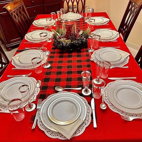 Miniatura 4 de Doilies de papel de encaje - 12 pulgadas blanco 12 piezas