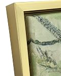 Wieco Art Framed Art Giclee Canvas Imprimés de Poppies Rouges et Daisies Canvas Imprimeries Mur Art de Van Gogh Peintures Reproduction abstraite Artwork for Wall Decor Golden Frame