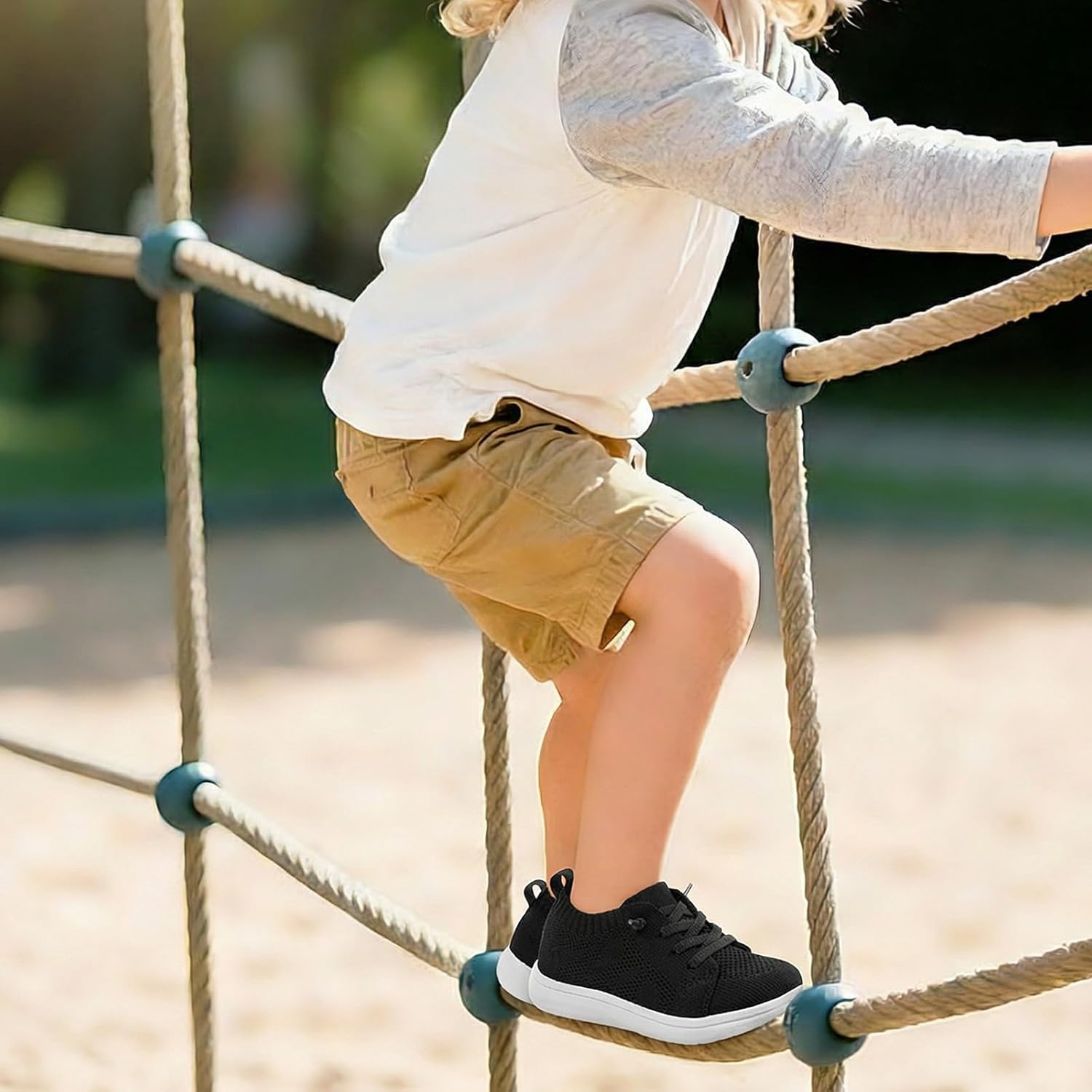 BARERUN Wide Toddler Shoes Barefoot Boys Girls Kids Breathable Sneakers Slip on Tennis Shoes Zero Drop Minimalist Non-Slip Walking Indoor Outdoor Sneakers - Image 2