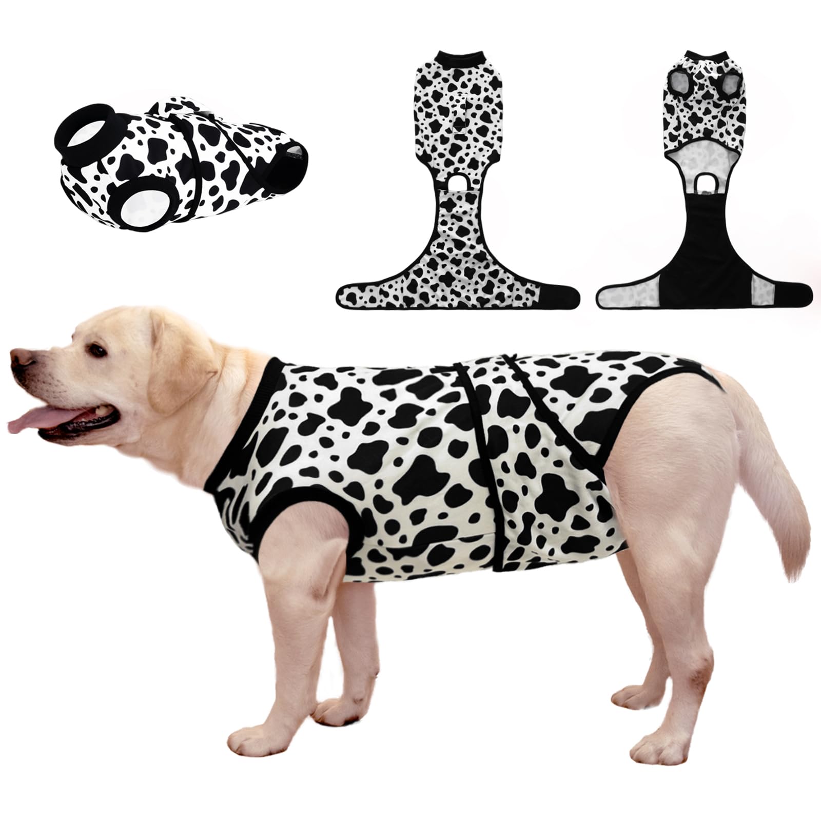 Recovery Suit for Dogs After Surgery, Dog Recovery Suit Female Male after Neutering, Dog Spay Surgical Recovery Suit Female Substitute Cone & E-Collar
