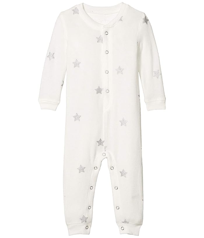 P.J. Salvage Kids  Silver Star Peachy Romper (Infant) (Ivory) Kids Jumpsuit and Rompers One Piece