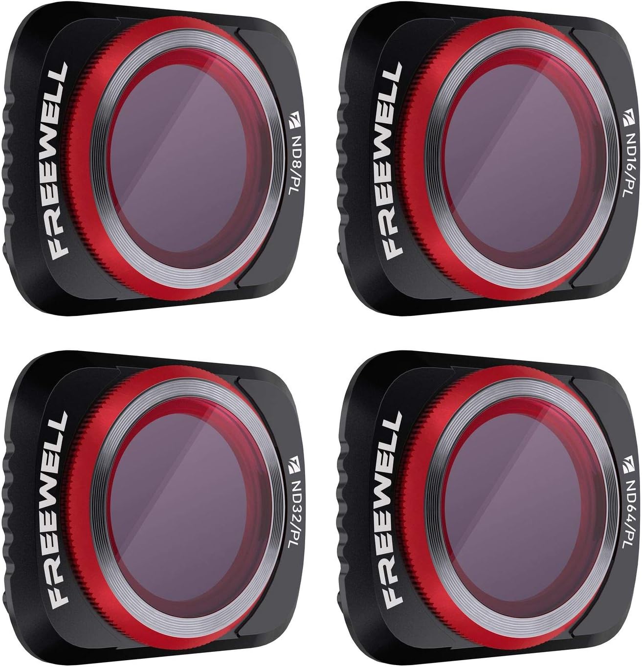 Freewell Standard Day - 4K Série-4Pack Filtres Compatible avec DJI FPV