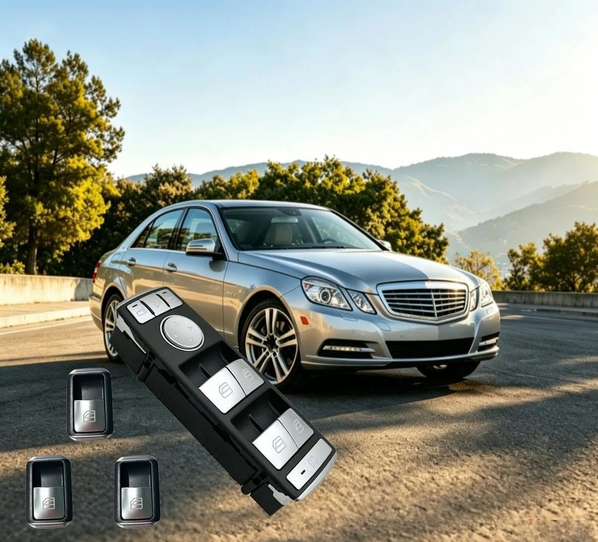 cristal auto Para Benz CE GLK CLASE W204 S204 W212 S21 interruptor