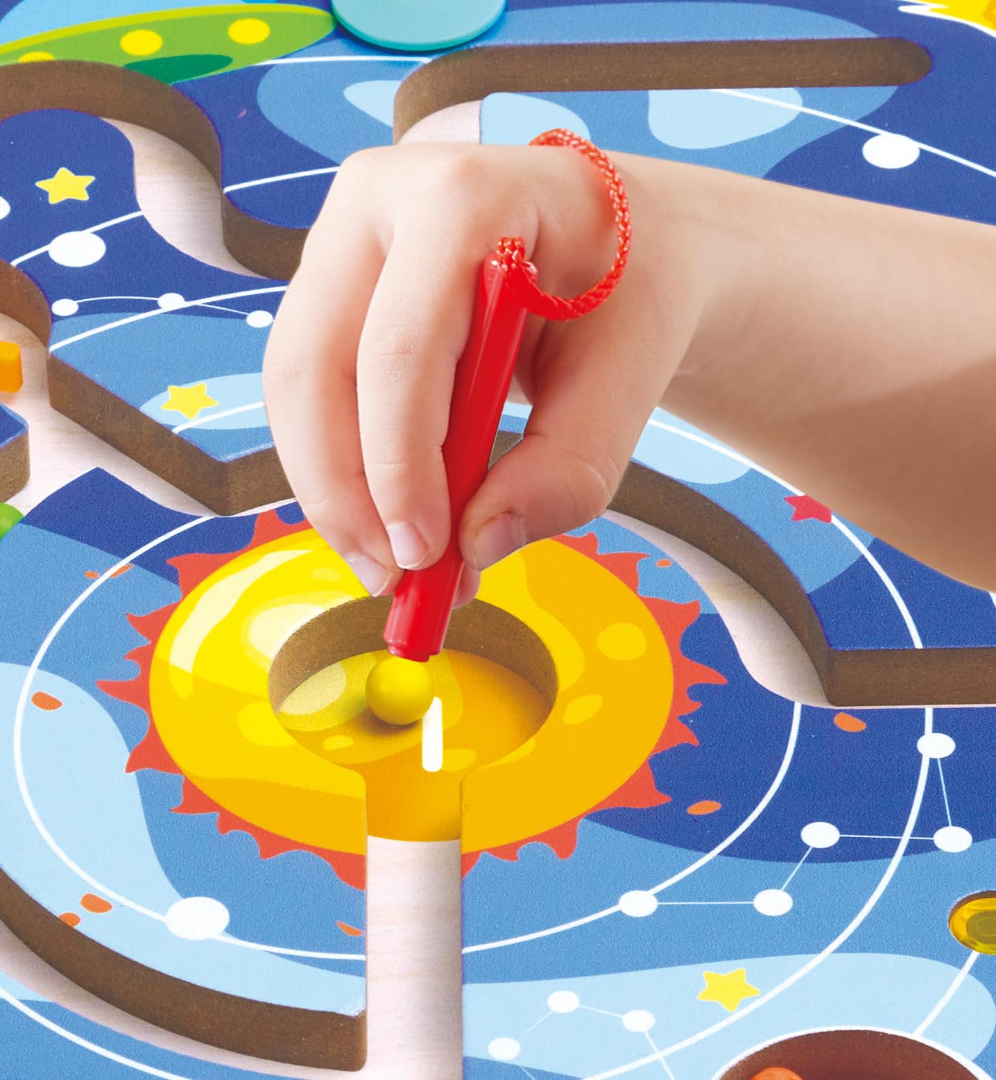 Hape Laberinto Espacial y Tablero de Tangram