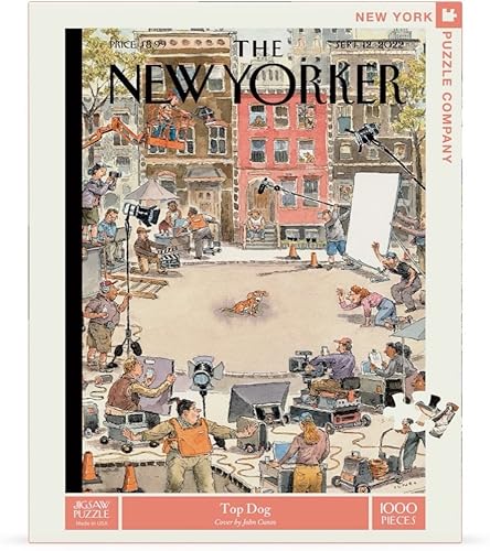 Miniatura 3 de New York Puzzle Company - New Yorker Top Dog - Rompecabezas de 1000 piezas