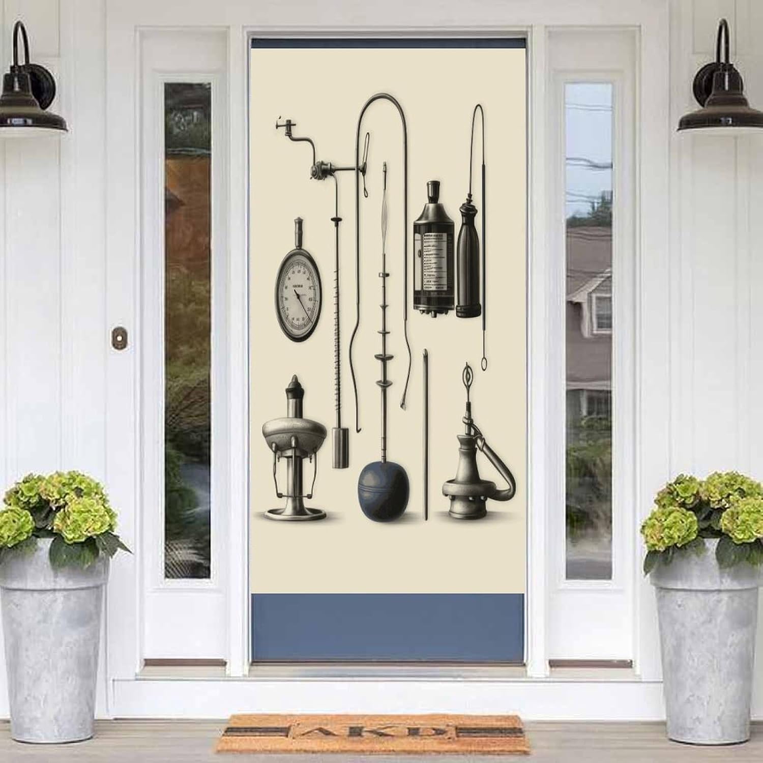 Medical Apparatus and Instruments Door Curtains Farmhouse Easy Installed Window Curtain Modern Blackout Door Curtains Window Curtains for Doorway Privacy for Entry Kitchen Bedroom