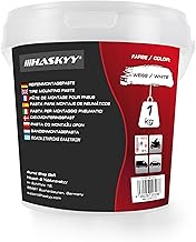 HASKYY Tyre Mounting Paste 1 kg White Mounting Paste Tyre Fitting Bucket Tyre Mounting Wax – Ideal for Mounting and Disassembling Tyres