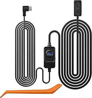 REDTIGER Dash Cam OBD Hardwire Kit mit USB C Port, 12V-24V zu 5V, Unterspannungsschutz für 24H Parkmodus, geeignete Serie Dash Cam