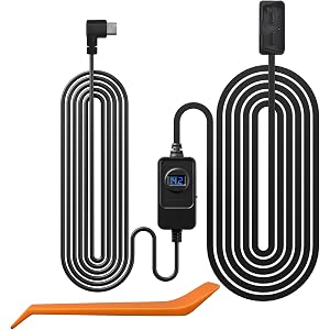 REDTIGER Dash Cam OBD Hardwire Kit with USB C Port,12V-24V to 5V, Low Voltage Protection for 24H Parking Mode,Suitable Series Dash Cam