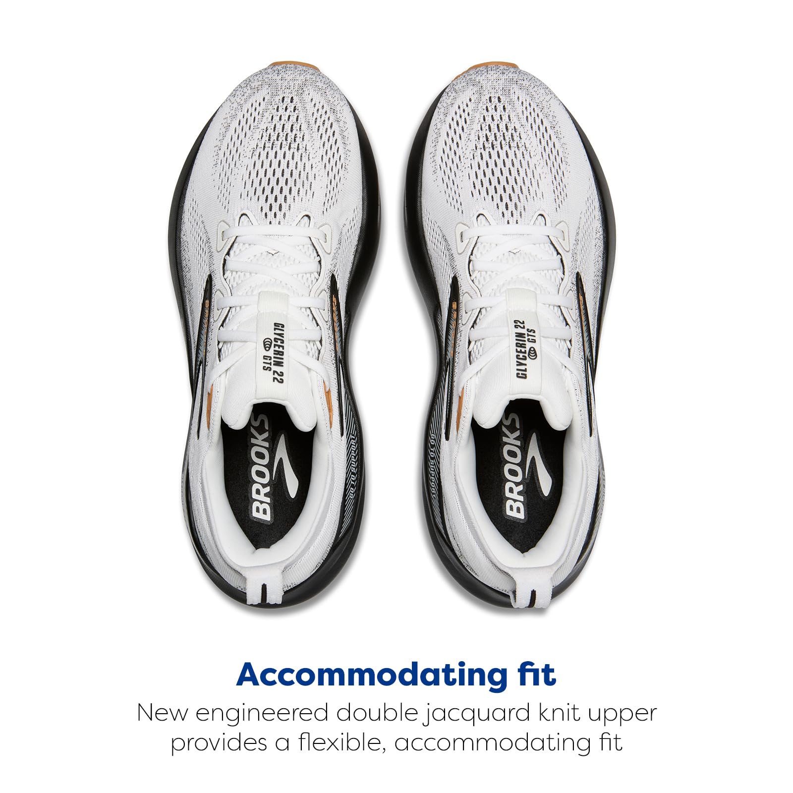Brooks Men’s Glycerin GTS 22 Supportive Running Shoe