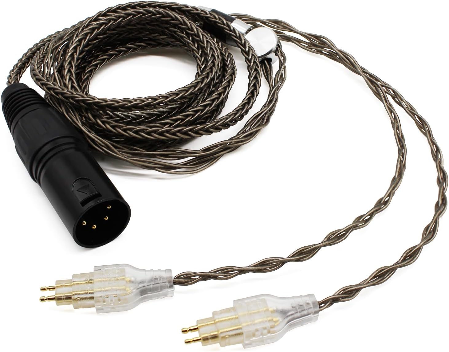 Youkamoo 4 Pin XLR Balanced Replacement Cable Compatible with Sennheiser HD650, HD600, HD660S, HD660S2, HD580, HD58X, Massdrop HD6XX Headphones, 6FT