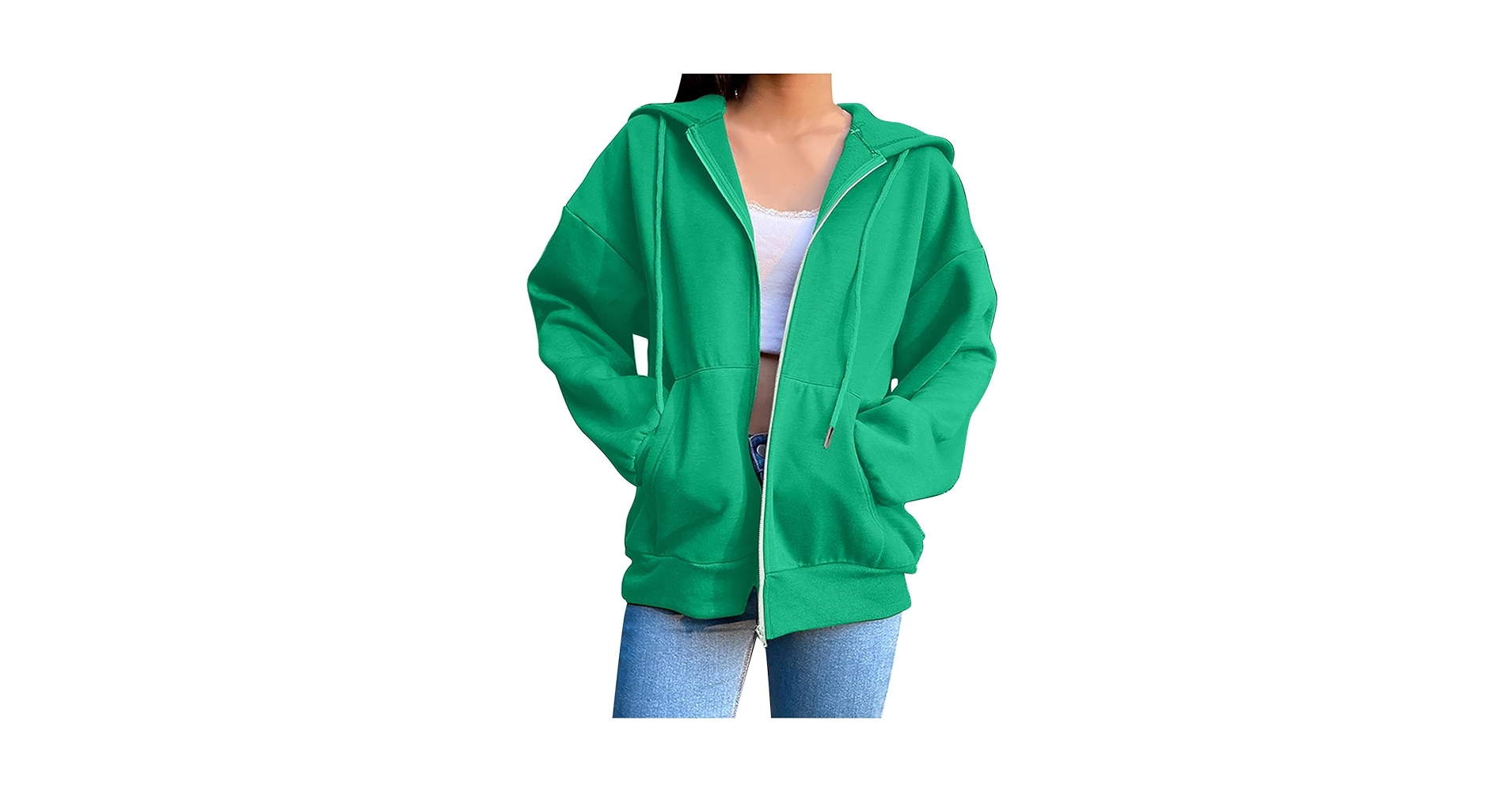 Amazon.com: ZXCTKA Black Zip Up Jacket Women,Women's Full