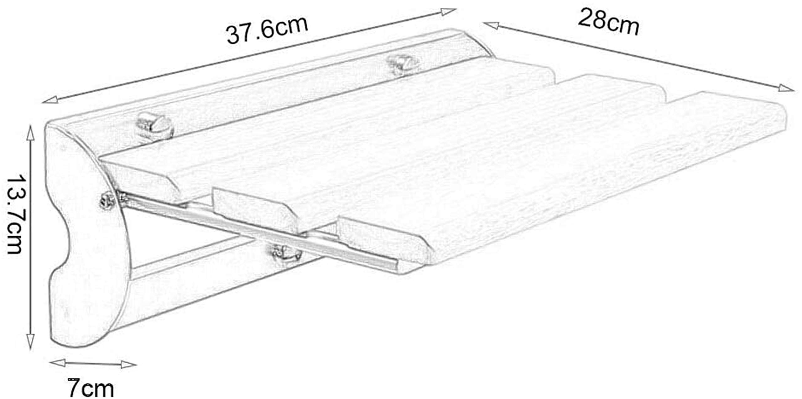 Duschsitz Taburete de ba?o Duschstuhl Duschhocker An der Wand befestigter Duschsitz Zusammenklappbar Kann 150 kg tragen Robuster Duschstuhl Badezimmer-Wandstuhl für ältere Menschen (Size : Large) Ap